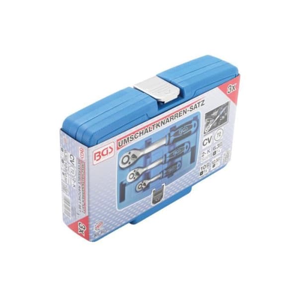 BGS TECHNIC spärrsats - fin tandning - 3 st - 621