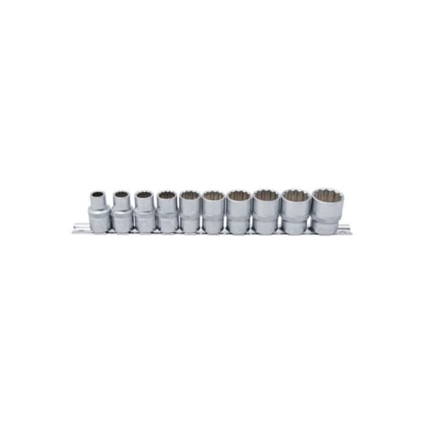 BGS TECHNIC tolvpunktsuttagssats - 12,5 mm - 10 st - 9114
