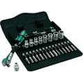 Miniatyrbild 3 av 3: Wera Cyclope Speed 8100 SA spärrset 05004016001 1/4 tum (6,3 mm)