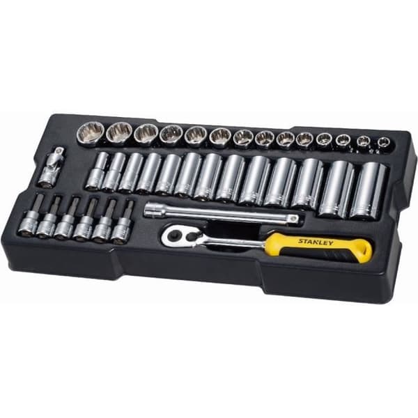 Stanley Socket Set 3-8” 36 st - STMT1-74174