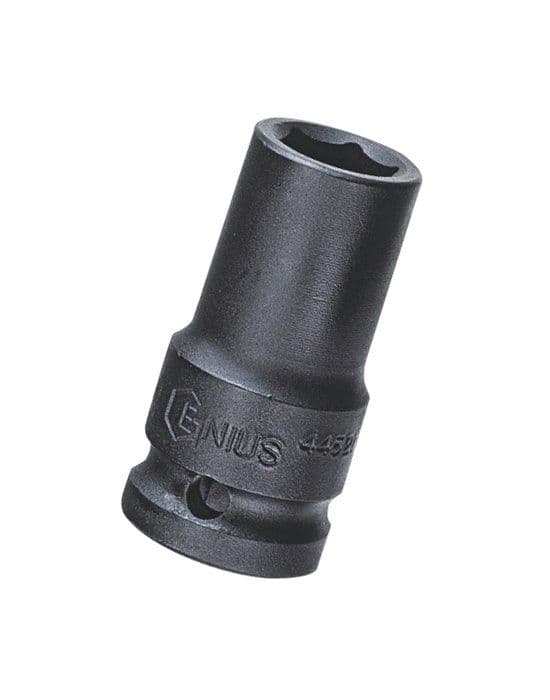 Douillar - Genius tools - 445224 - Halvprofond slaghylsa 1/2'' Dr. 24 mm