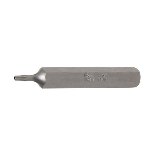 Bit 10 mm (3/8") T-profil (för Torx) med T10-hål