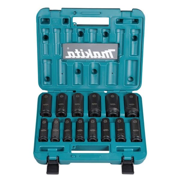 Kartong med 14 st slagsvarta uttag - MAKITA E-16586