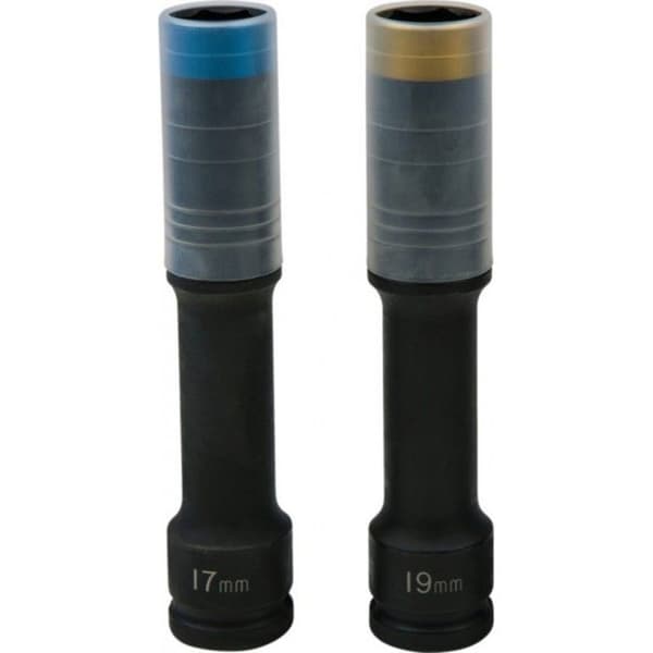 KS Tools Slagsocketset SlimPOWER, extra långa, 2 st., 1/2, 17+19mm 515,0621