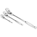 Miniatyrbild 4 av 4: 3-delat nyckelset med spärrhandtag - GEARWRENCH - 81276A-07 - 84 tänder - Flexibel huvud - Stållegering