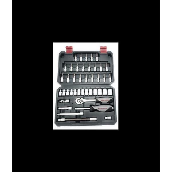 Coffret med hylsor Basic-Line 1/4" 42 delar KRAFTWERK