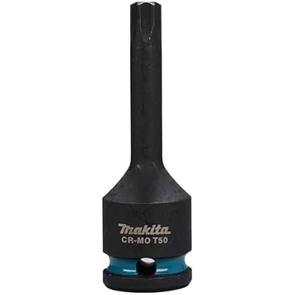 Douille Impact - MAKITA - E-19831 - Legerat stål CR-MO - Längd 78 mm - Skruvhuvud T50