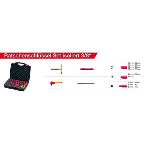 Hylsadapterset - WIHA - 43023 - 20 delar - Precisionsverktyg - Gör-det-själv-tillbehör