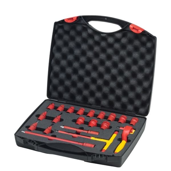 Hylsadapterset - WIHA - 43023 - 20 delar - Precisionsverktyg - Gör-det-själv-tillbehör