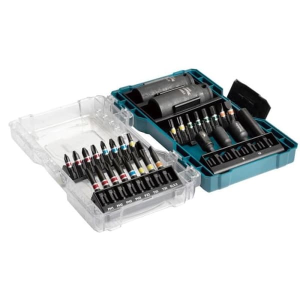 Set med bits och hylsor (30 stycken) - MAKITA E-07060