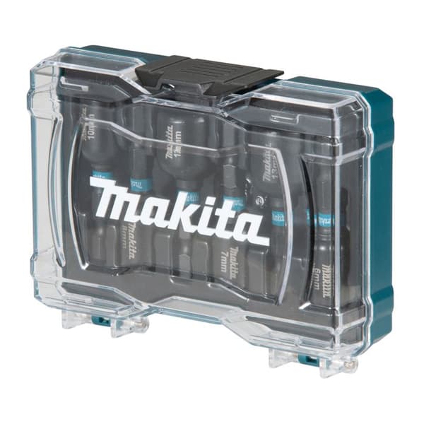 Låda med 6 st slagskaftshylsor MAKITA E-15768 SVART