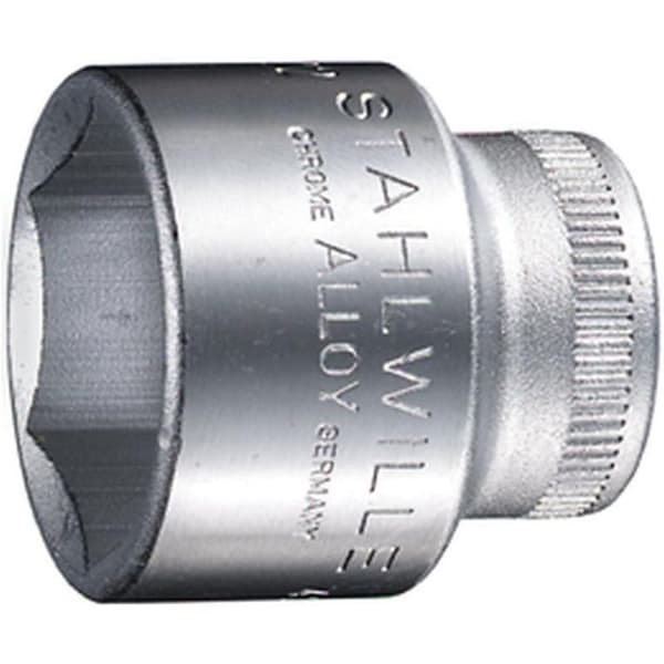 Hexagonhylsa - STAHLWILLE - 456 17 - Stål HPQ - Kromad - 31 mm