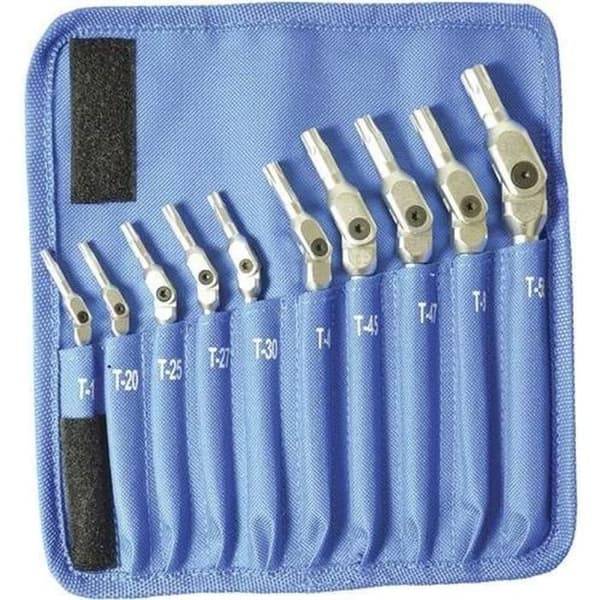 Bondhus 00022 Hexpro Torx 10-pack nycklar T15-T55