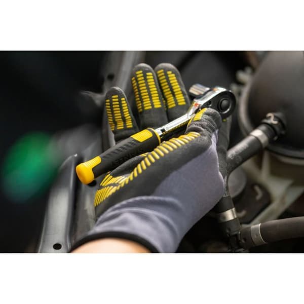 STANLEY 1/4" och 1/2" sockelset - STMT82831-1 med spärr och förlängningar - 72 delar set