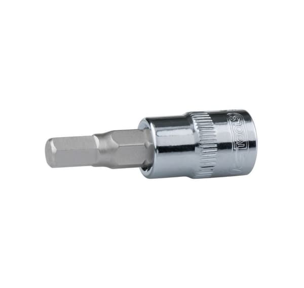Chuck 6-sidet 1/4" CHROMEplus 8mm, KS Tools