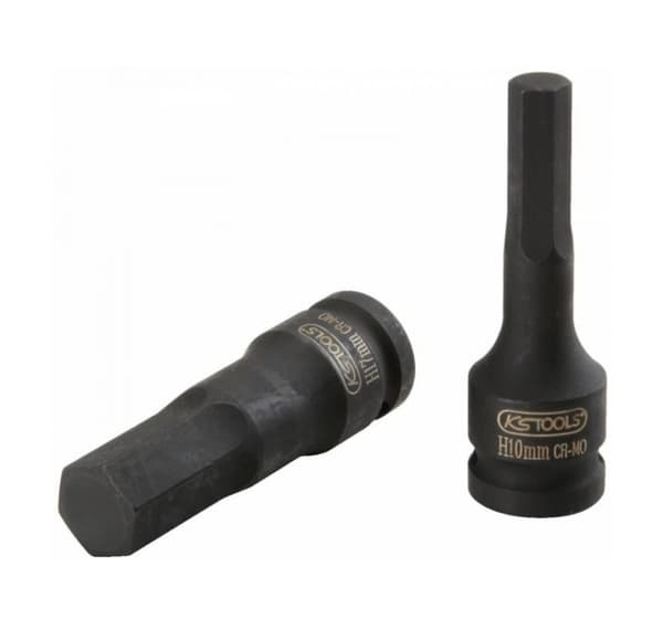 Slagchuckchuck 1/2´´ HEX 6mm, lång, KS Tools