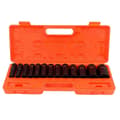 Miniatyrbillede 1 af 2: Deep Impact Socket Sæt, 13 Stykker, 1/2 Tommes Drive, 13-32mm,Som vist