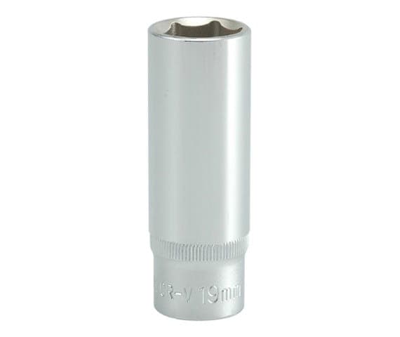 YATO 1/2" LÅNG 6-VINKELHYLSA 19 mm