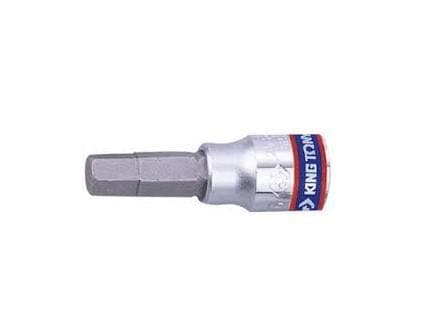 KING TONY 1/4"" TOPPENØGLE MED UNDERSTEK 6 x 37 mm