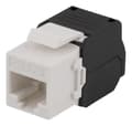 Miniatyrbillede 5 af 5: Cat6A Keystone jack, toolless clamp termination, plastic