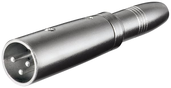 XLR-kontakt, 3-polet