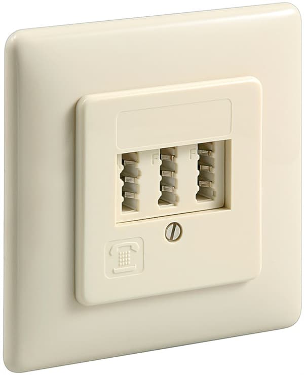 3x TAE-NFF vegguttak for innfelt montering9942