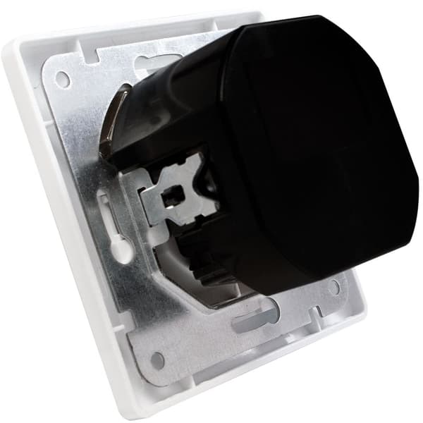 Veggkontakt 230V med 2xUSB 2.1A