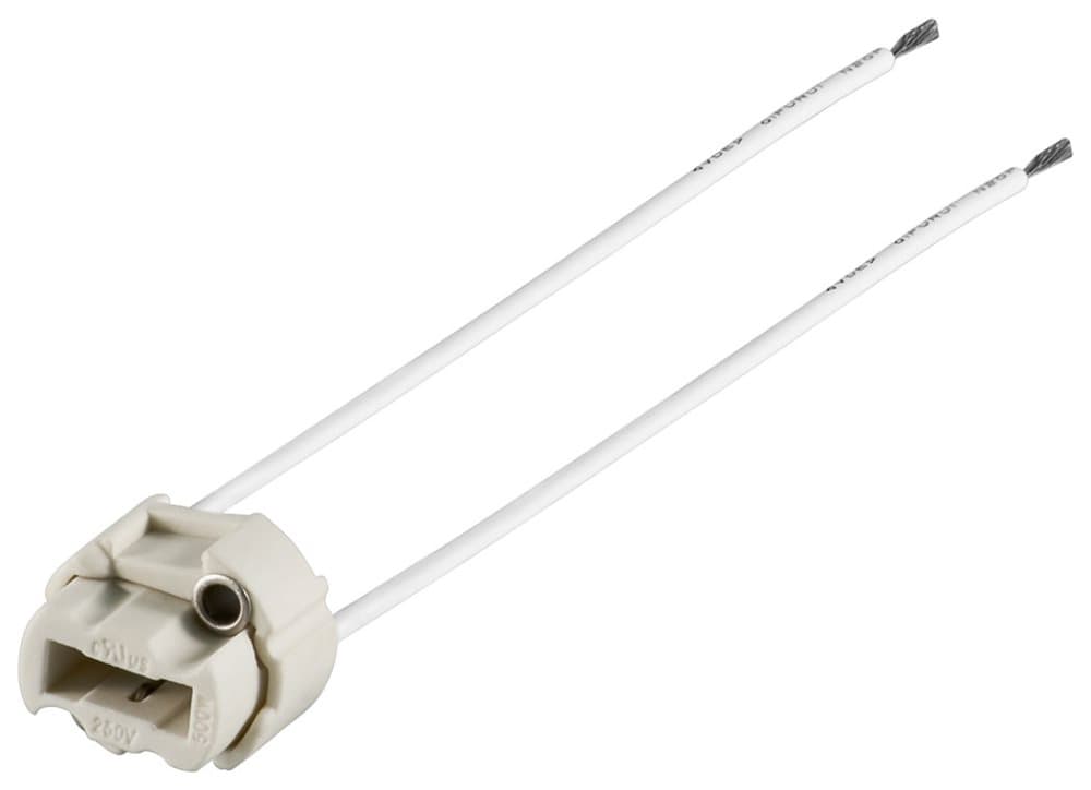 G9 Lamphållare med dubbel slits