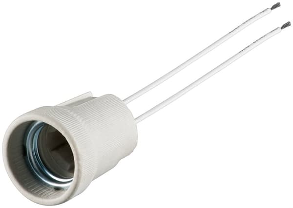 E27 Lamphållare med dubbel slits