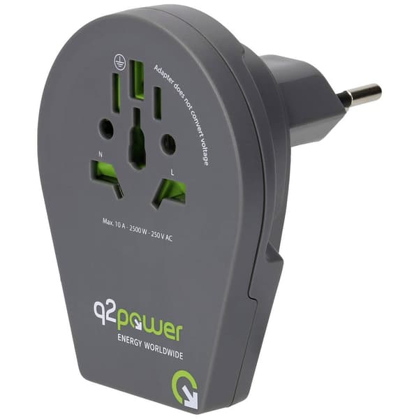Q2 Power q2-1-1.00200-TH Reseadapter