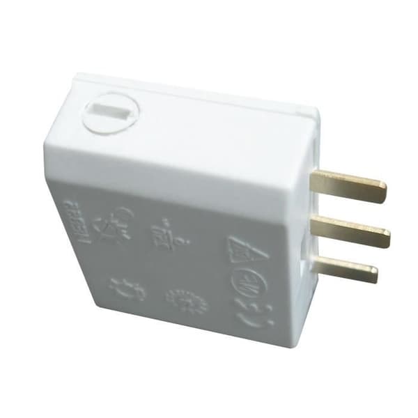 DCL ZENITECH 2P + E-kontakt för väggdosa & mittpunkt för ledare från 0,5 till 1mm²