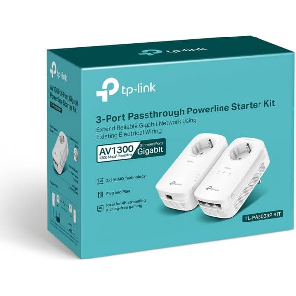 TP-LINK TL-PA8033P KIT Powerline-adapter