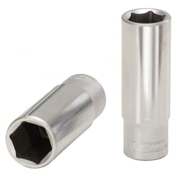 KS TOOLS 917.1254 Sexkantshylsa 1/2'' lång för VAG-remskiva, 27 mm