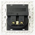 Miniatyrbild 4 av 4: Sygonix SY-4777292 Infällt uttag Med USB Vit