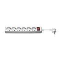 Wentronic goobay NK 600S-150 CS - Strømskinne - AC 250 V - 3500 Watt - input, input strømforsyning - udgangsforbindelser: 6 - 1,5 m - hvid (51288)