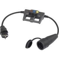 VOLTCRAFT DLA-1L 16 mittaussovitin suojakontakti 16 A - suojakontakti 16 A