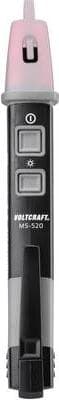 VOLTCRAFT MS-520 Berøringsfri spændingstester CAT IV 1000 V LED, akustisk (1601758)