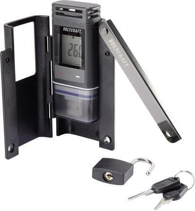 VOLTCRAFT DL-210TH temperaturdatalogger, fugtdatalogger målt variabel temperatur, luftfugtighed -30 til +60 °C 0 til 100 % RH PDF-funktion, inkl. (DL-