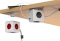 Miniatyrbild 4 av 8: PowerCube Extended Duo USB-uttag - NL/DE (Typ F) - Lämplig för 4 pluggar och 2 USB-portar - Kabel 3 mtr. - Vit grå