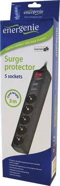 Miniatyrbillede 1 af 4: EnerGenie SPG5-C-10 - Power Strip med Switch