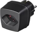 Miniatyrbillede 8 af 8: Brennenstuhl stik Adapter stik EUR - Schweiz 10 amp. 250V, jordet 1508480