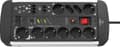 Miniatyrbillede 1 af 7: Renkforce 1015A-CMB-SXMS Master/slave stikkontakt 10-vejs Sort, Aluminium PG stik 1 stk.