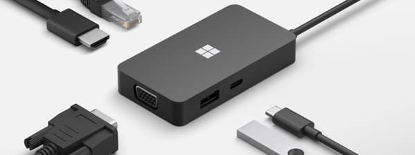 MS Surface USB-C Travel Hub KOMM