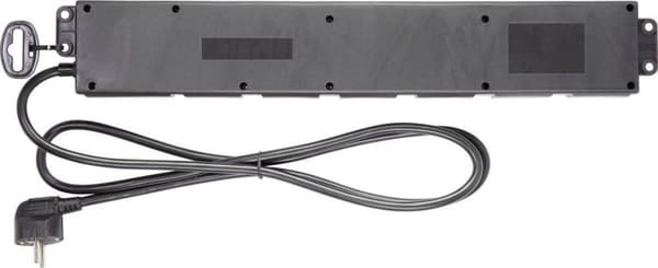 Renkforce RF-3313344 Ylijännitesuojan jatkojohto Musta PG-pistoke 1 kpl