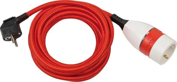 Brennenstuhl 1161830040 forlængerkabel 5 m 1 AC-udtag indendørs rød (1161830040)