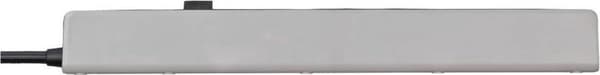 Brennenstuhl 5-vejs strømskinne med USB C strømforsyning og 2 USB 2,4 A (USB C strømskinne til hurtig opladning, 1x USB C strømforsyning, 2x USB 2,4 A