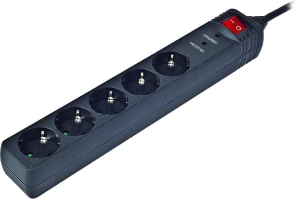 EnerGenie SPG5-C-5 - Power Strip kytkimellä