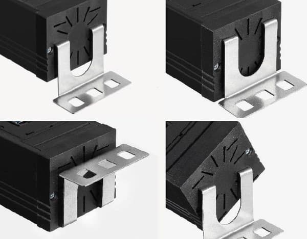 Stikkontakt 5-vejs tilslutningslinje Bachmann med switch og USB-opladere