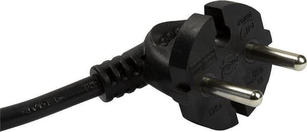 LogiLink LPS230B Pistorasia kytkimellä 3-tie musta muotoiltu pistoke 1 kpl