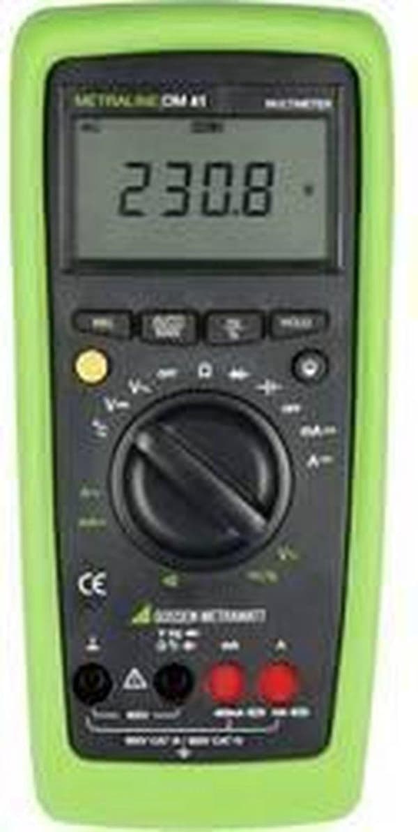 Gossen Metrawatt METRALINE DM 41 Multimeter Digital CAT III 600 V, CAT IV 300 V Display (tæller): 4000